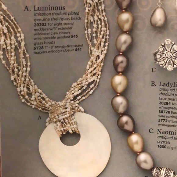 NWT Premier Designs Luminous Necklace - Picture 5 of 7